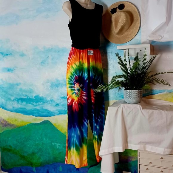 Brief Insanity Other - Brief Insanity size M boutique rainbow lounge pants, NEW WITH TAGS